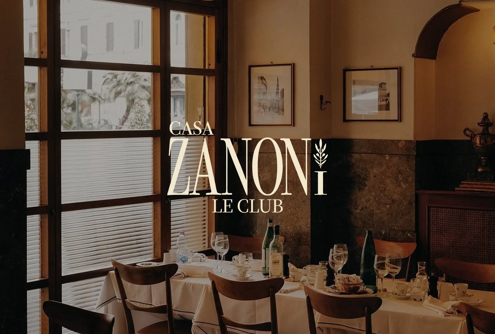Clément Saint-Hilaire brand designer et UI UX designer en Normandie et à Paris pour le le chef Simone Zanoni et son Club Casa Zanoni