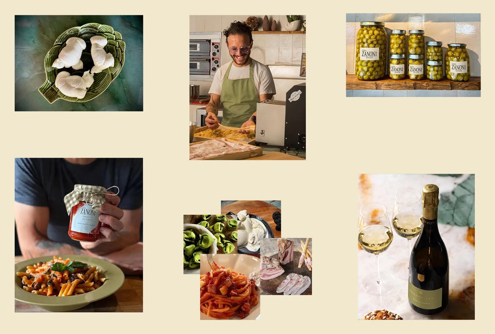 Clément Saint-Hilaire brand designer et UI UX designer en Normandie et à Paris pour le le chef Simone Zanoni et son Club Casa Zanoni