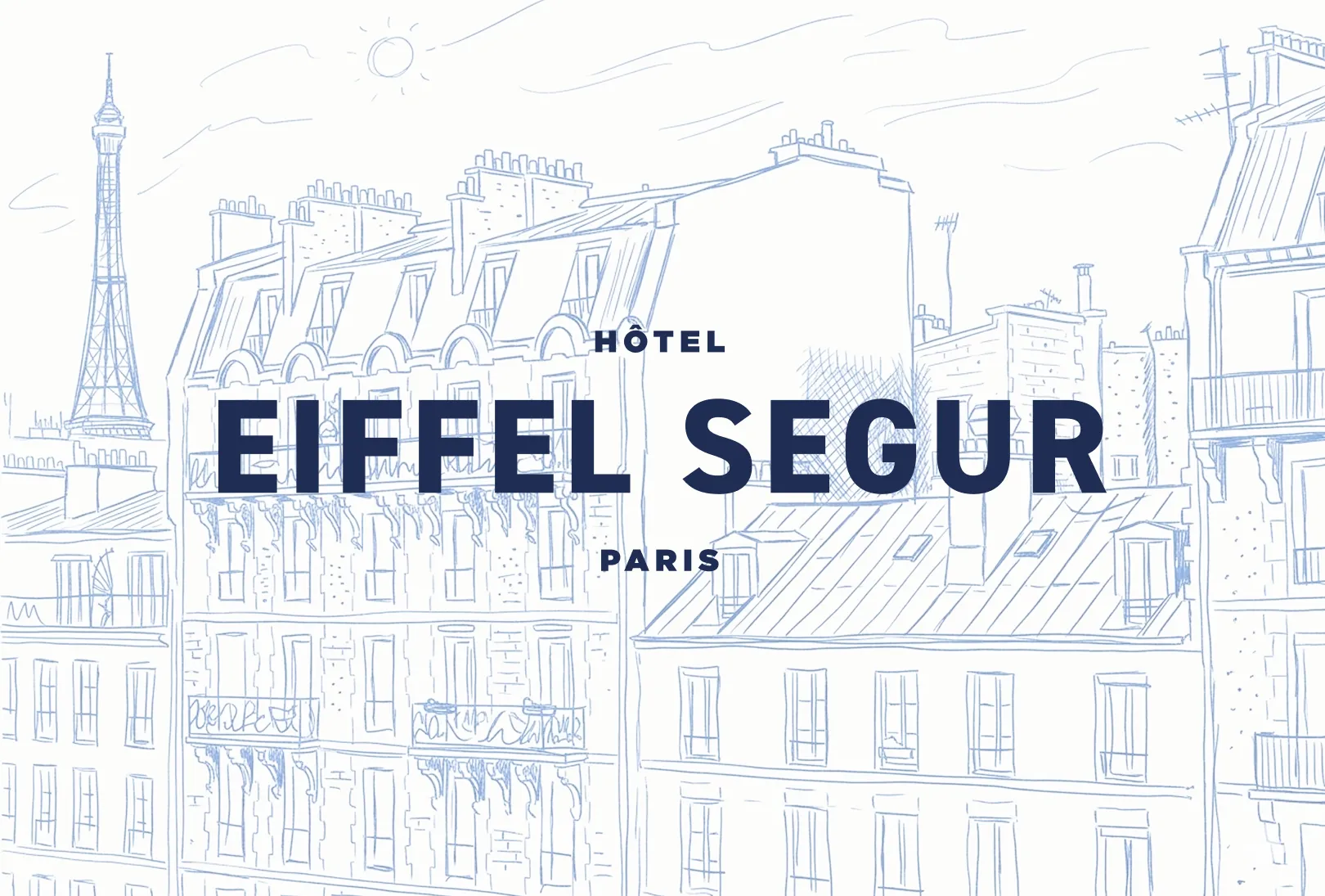 Clément Saint-Hilaire design agence — Hôtel Eiffel Segur
